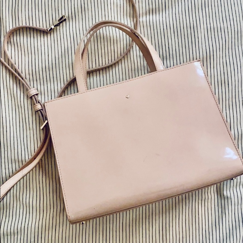 KATE SPADE GLOSSY SAM HANDBAG